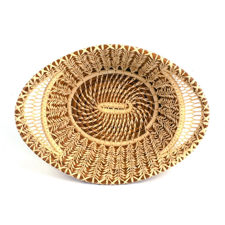 lacy handle basket