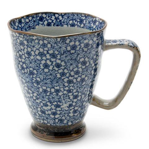 Kyo Komon 12 ounce floral mug