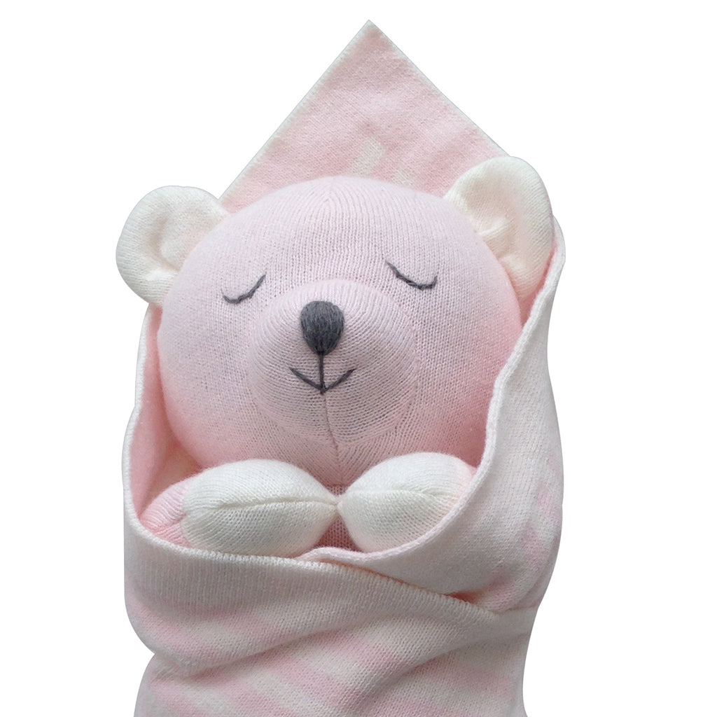 Pixie Bear Baby Burrito Baby Gift Close Up