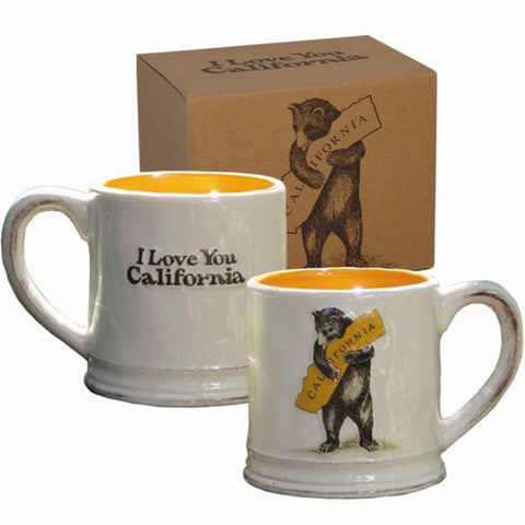 I love you California bear mug