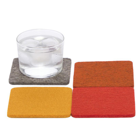 Graf-Lantz set of 4 coasters flame