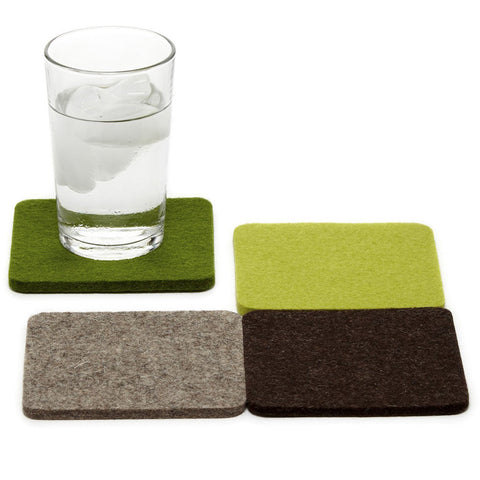 Graf-Lantz set of 4 coasters forest