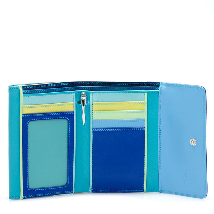 double flap wallet seascape