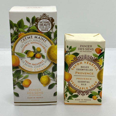 Panier Des Sens provence hand cream and soap set